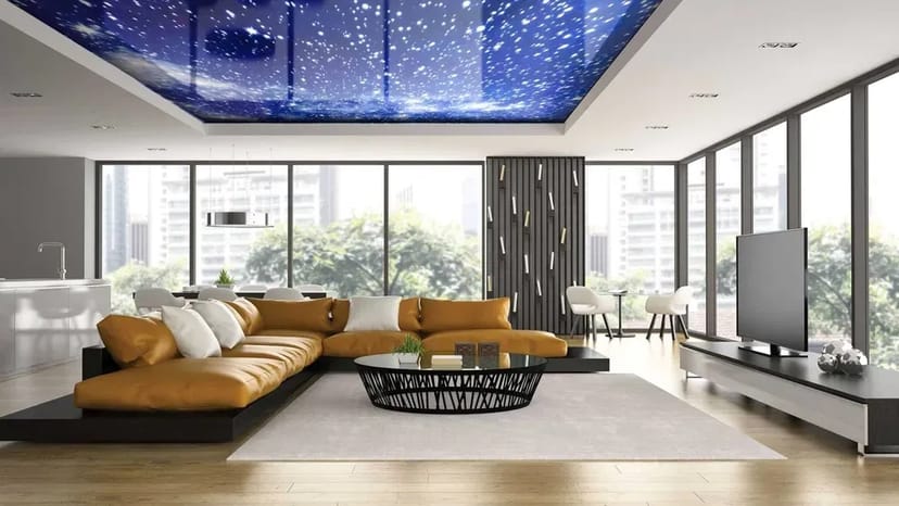 Натяжні стелі під ключ від 125 грн/м² — швидко, красиво, надійно