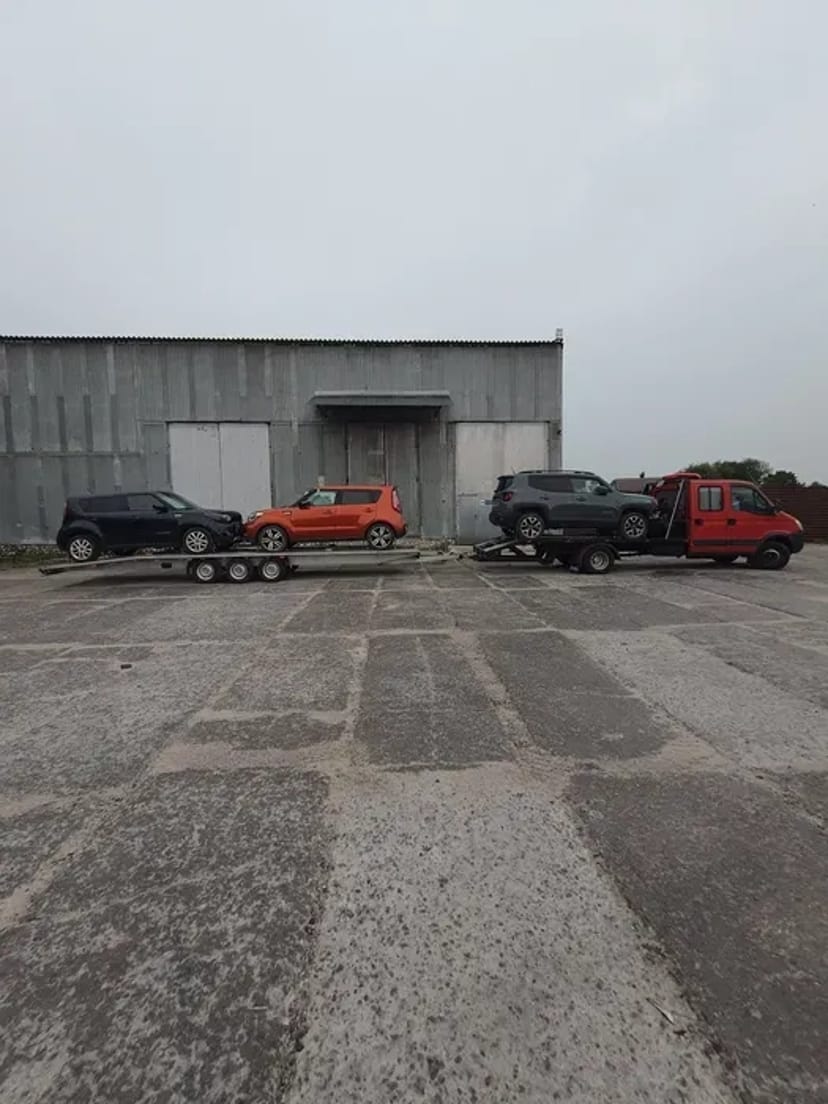 Лафет на 2 автомобіля