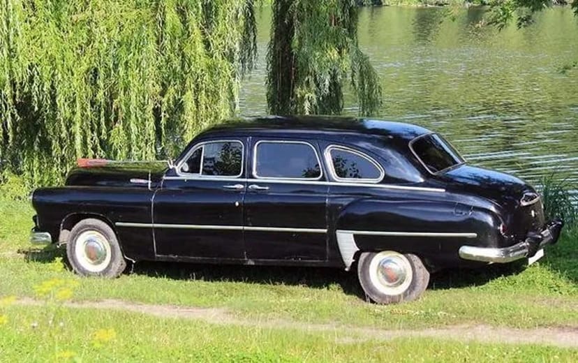 209 Ретро авто на весілля ZIM GAZ-12 чорний 