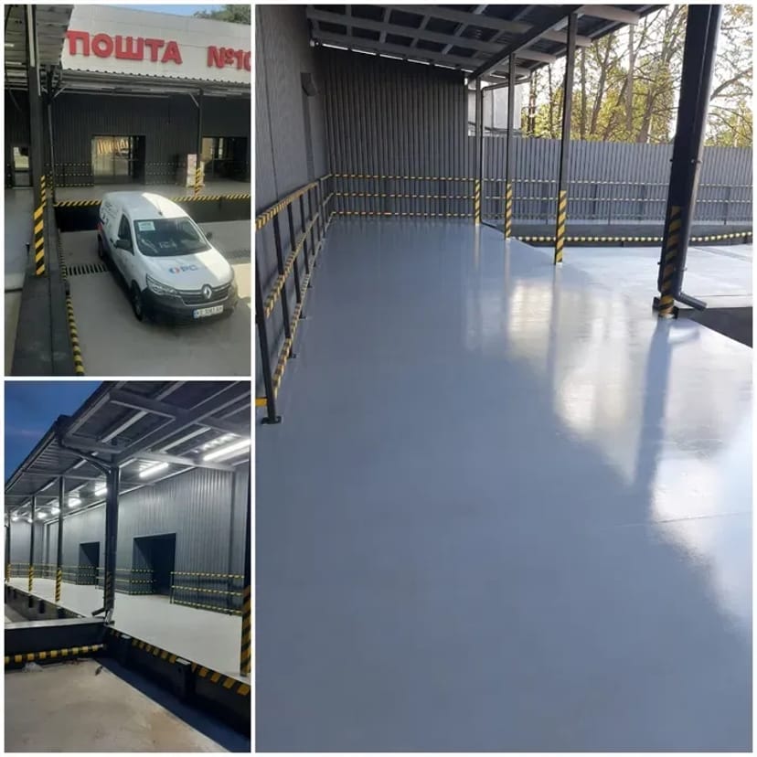 Ремонт бетонних підлог. Шліфування. Вирівнювання. Декоративне покриття.