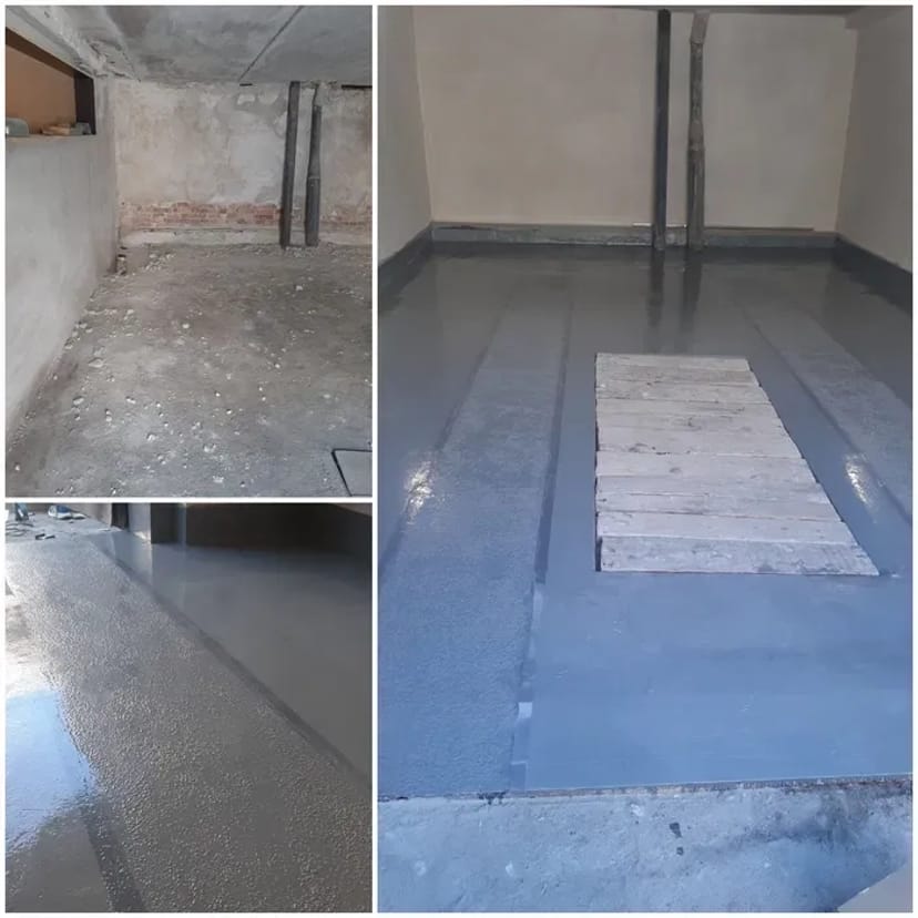 Ремонт бетонних підлог. Шліфування. Вирівнювання. Декоративне покриття.