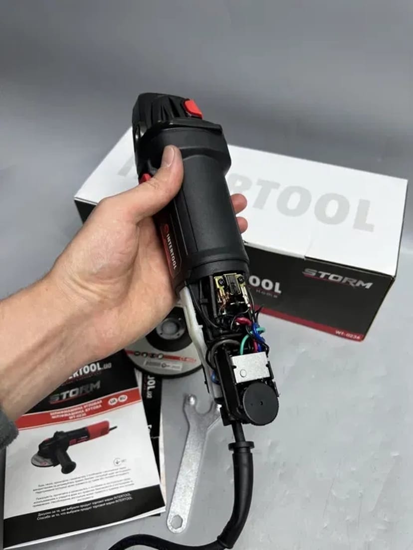Болгарка INTERTOOL WT-0236 1400 Вт Константна електроніка