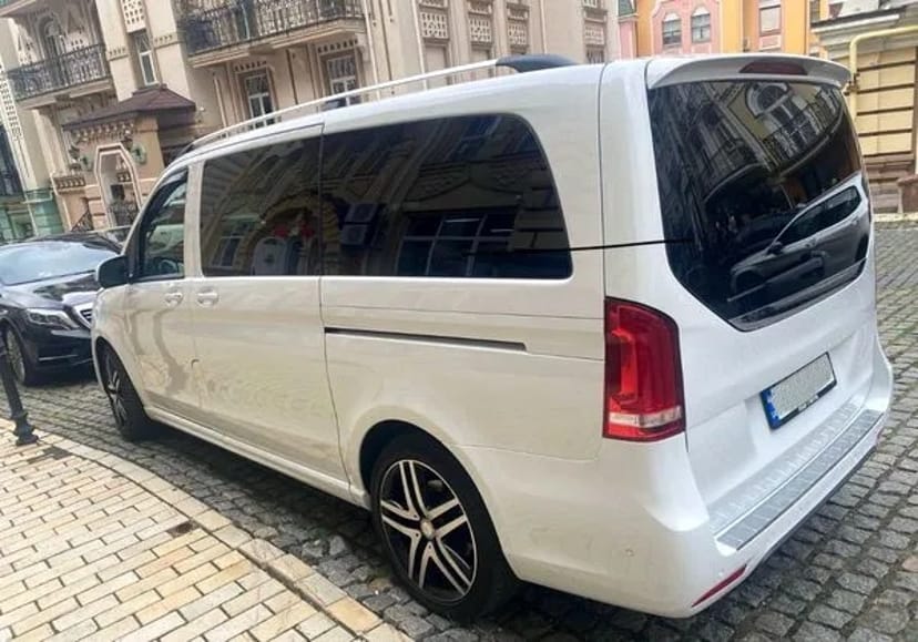 411 Мікроавтобус на весілля Mercedes Benz V class білий