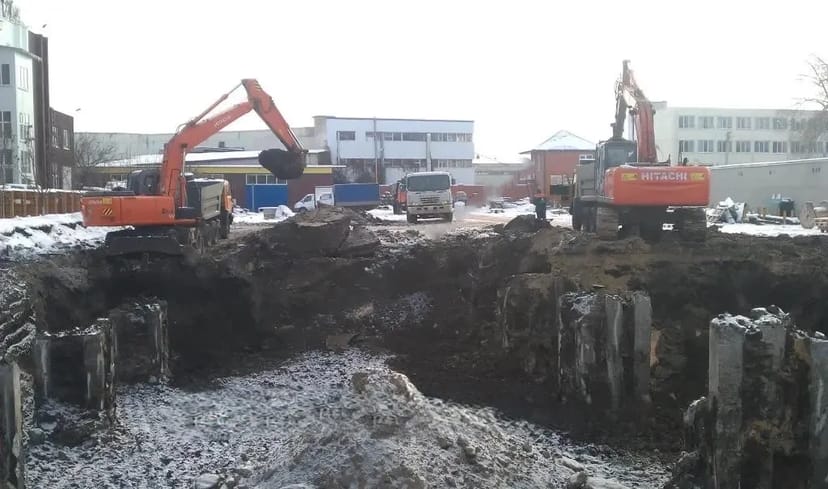 Копка котлована