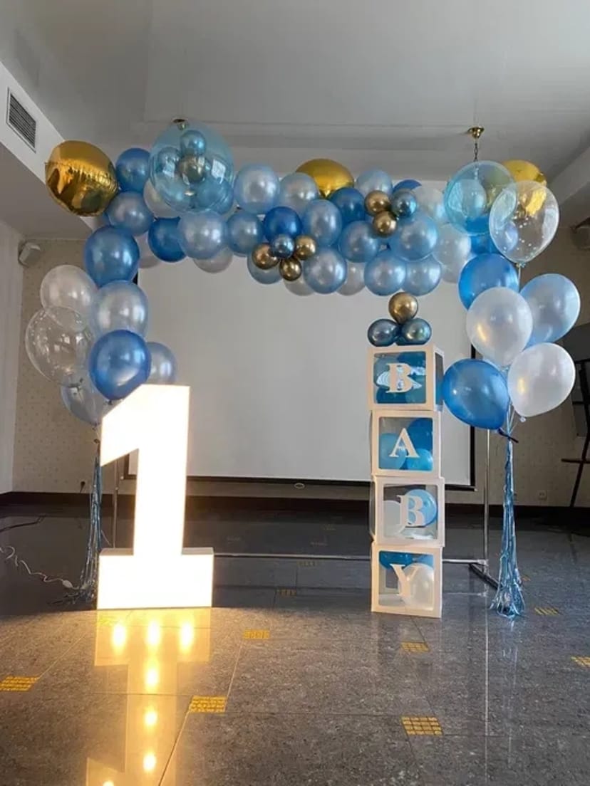 Одиничка, що світиться, цифра один, метрова з лампочками, на рочок