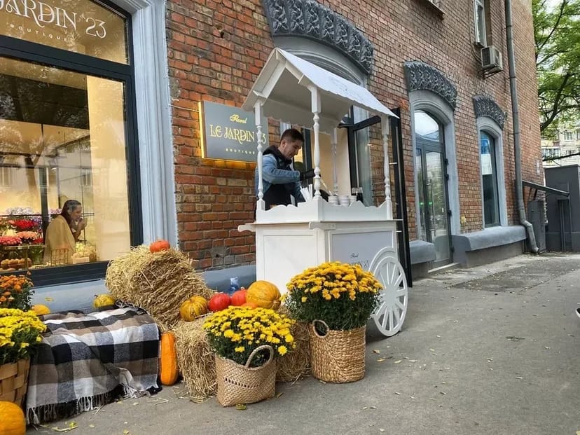 Глінтвейн на візочку — тепла атмосфера для ваших свят