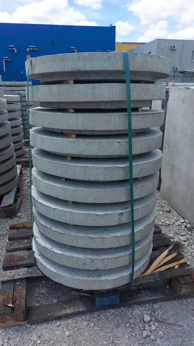 Залізобетонна кришка люка ЛЗБ-1/Доставка по Україні