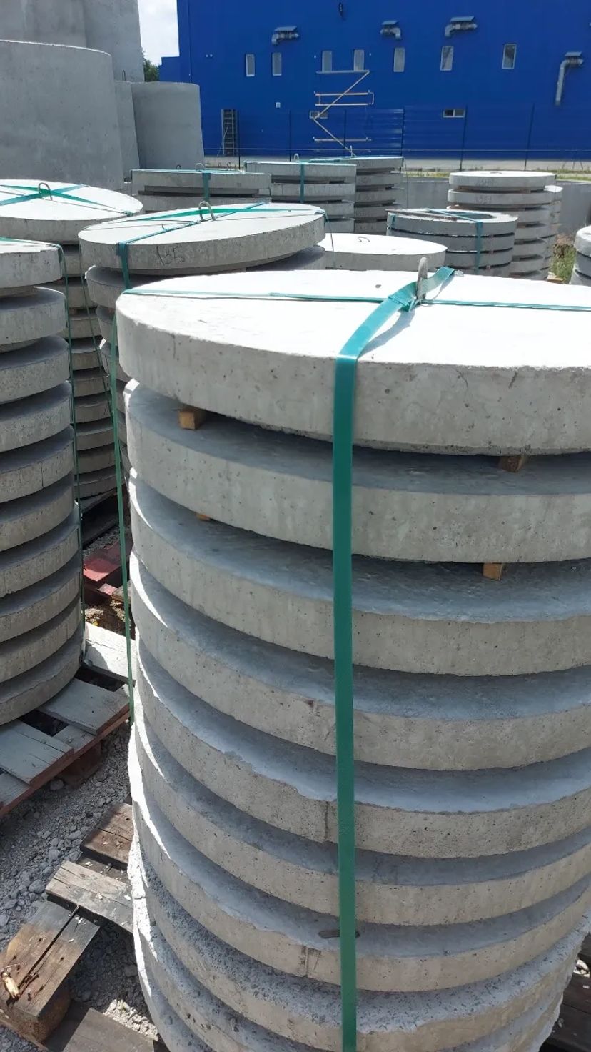 Залізобетонна кришка люка ЛЗБ-1/Доставка по Україні