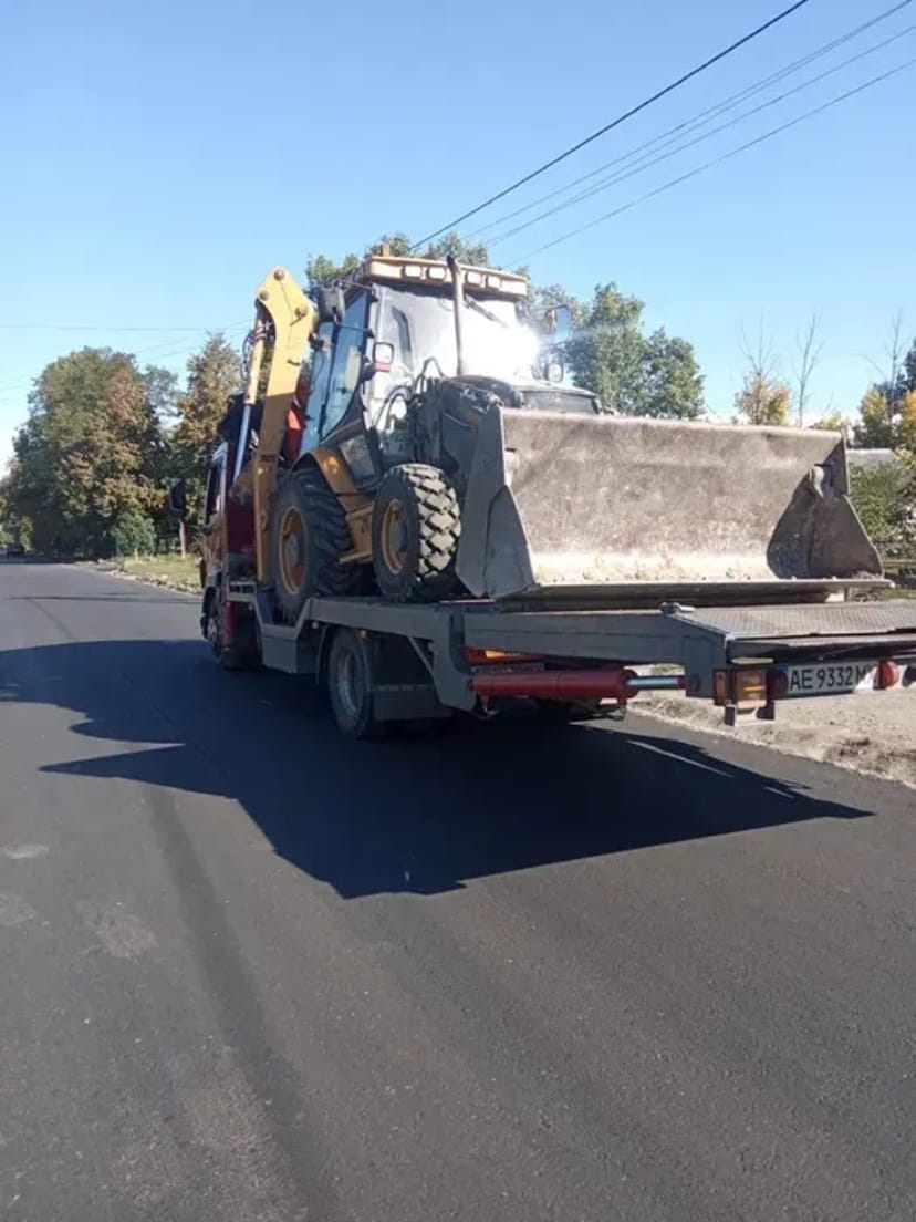 Услуги крана манипулятора и евакуатора по Днепру и по области