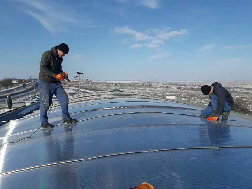 Монтажу полікарбонату від 100 ₴/кв.м