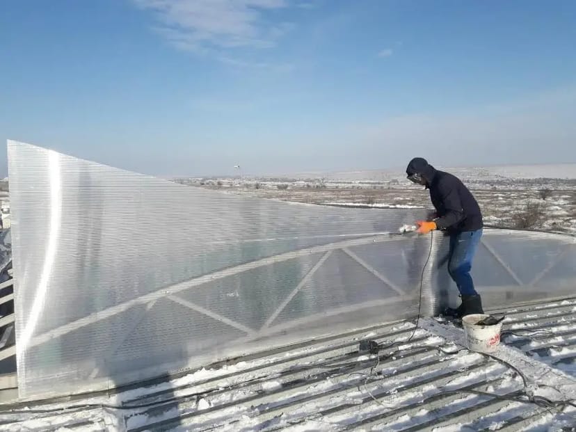 Монтажу полікарбонату від 100 ₴/кв.м