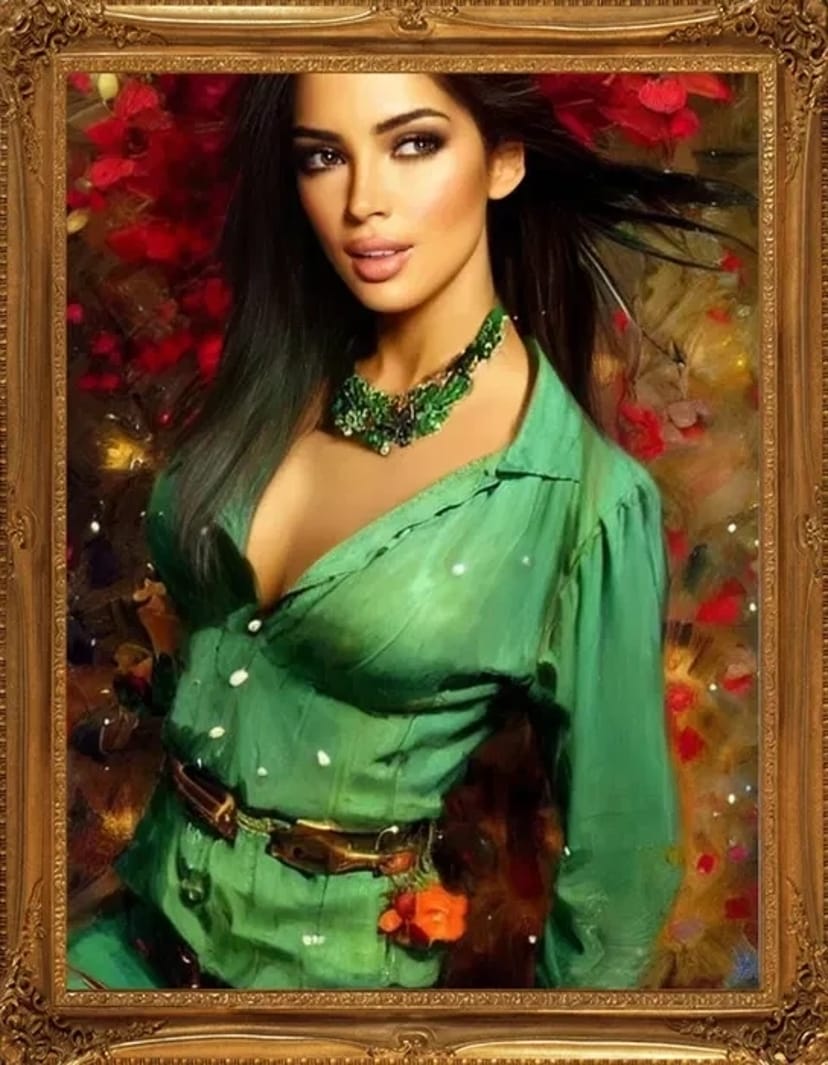 Портрети в образах, олією на полотні