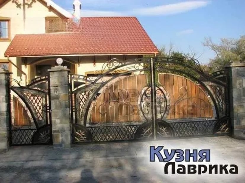 Ковка, ворота, брами, огорожі, перила, дашки, ковані вироби, решітки
