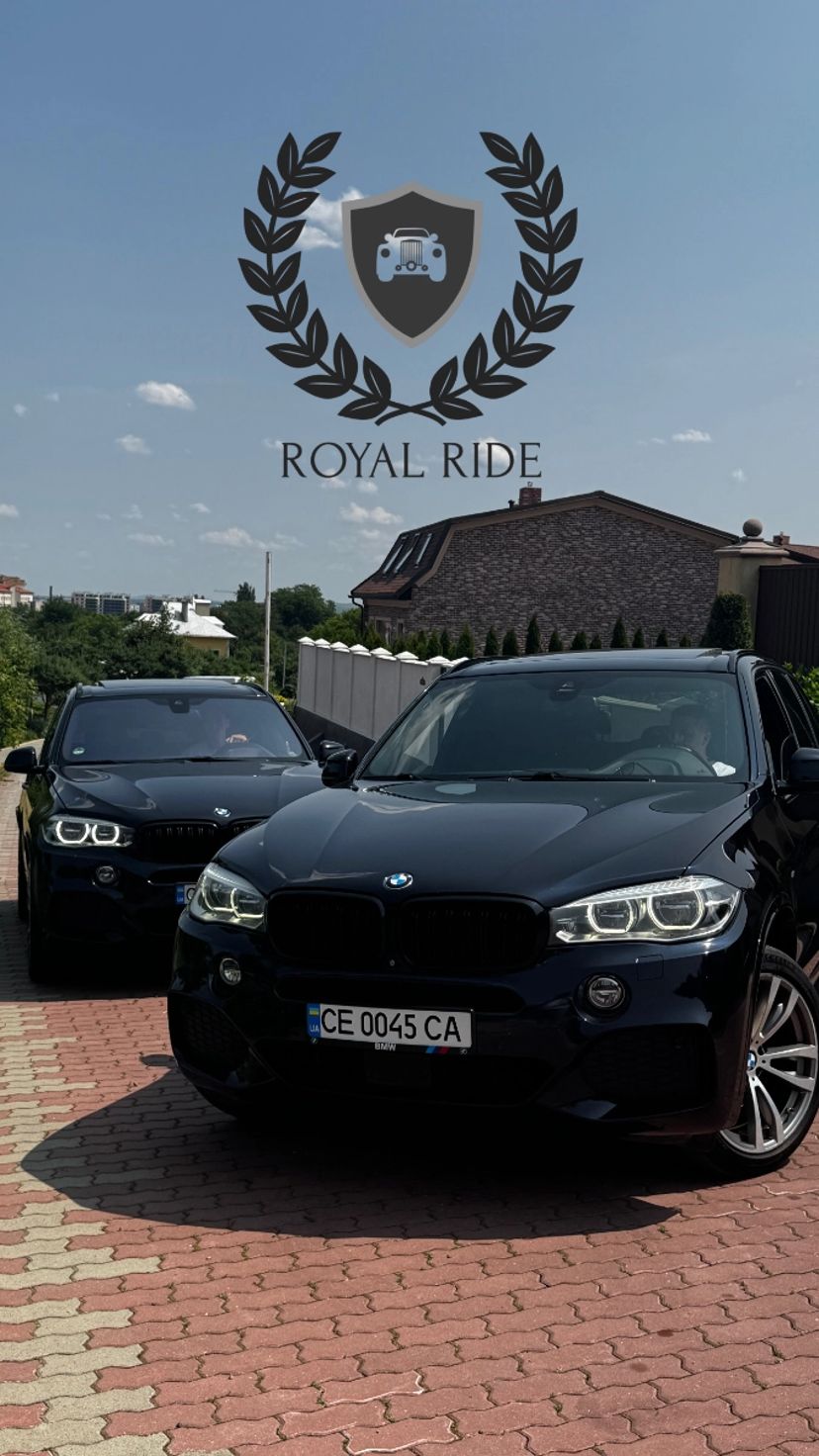 Авто з водієм на весілля. Royal Ride. BMW X5