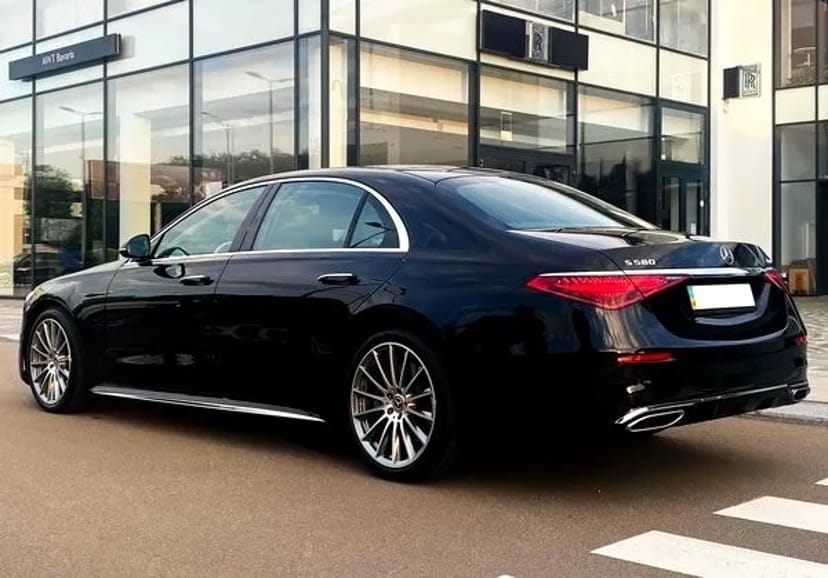 098 Авто на весілля Mercedes Benz W223 S class з водієм