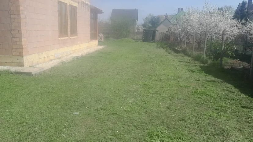 Покіс трави, бур'яну. Прибирання ділянки. Покосити траву. Вивіз сміття