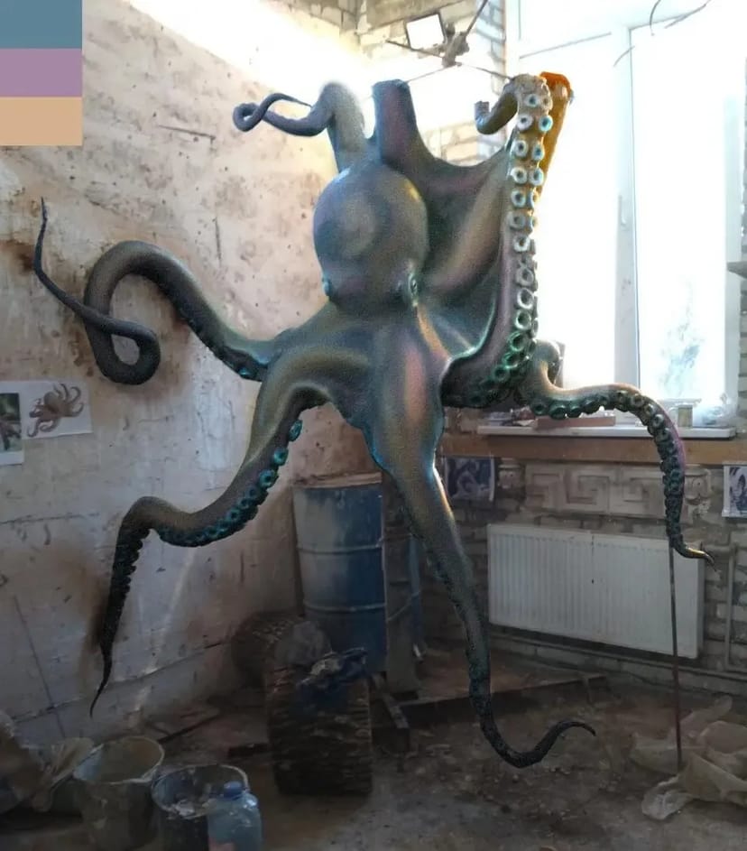 Скульптури зі склопластику