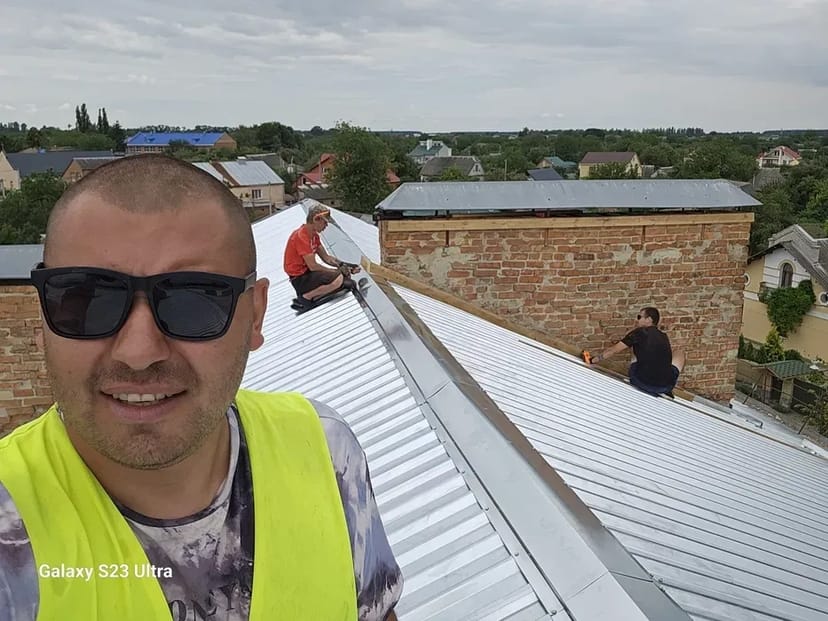 Ремонт покрівлі висотні роботи