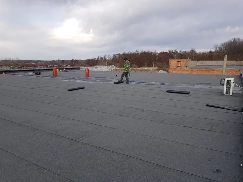 Ремонт покрівлі висотні роботи