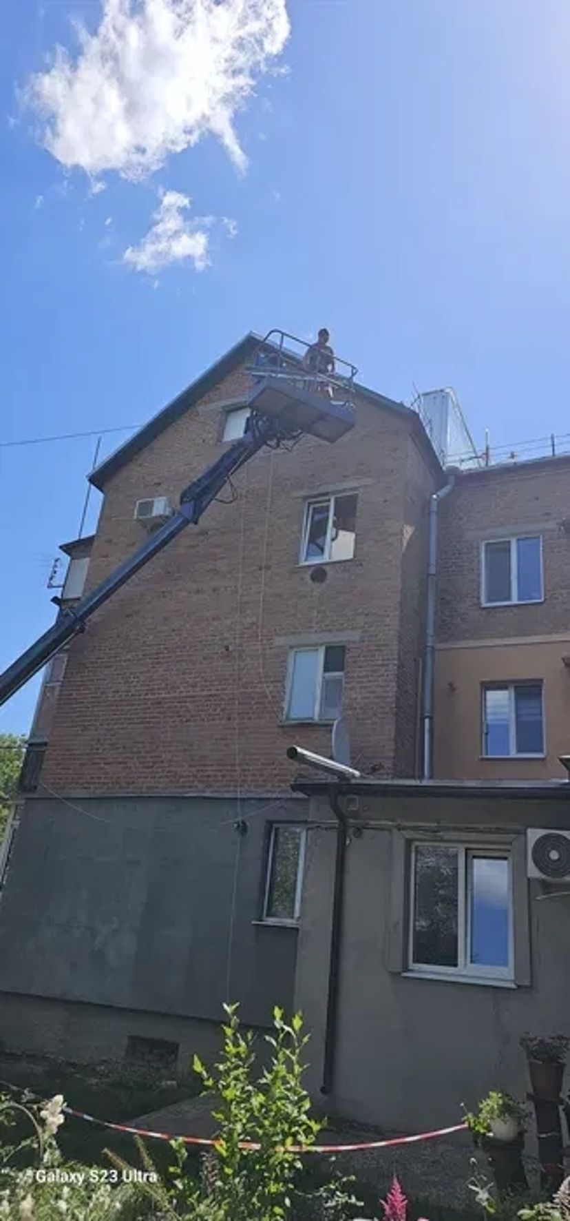 Ремонт покрівлі висотні роботи