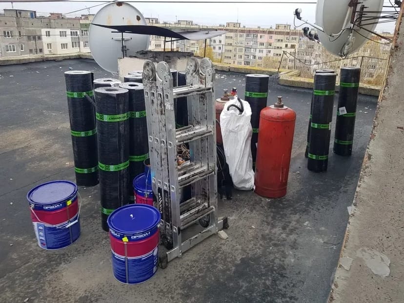 Ремонт покрівлі висотні роботи