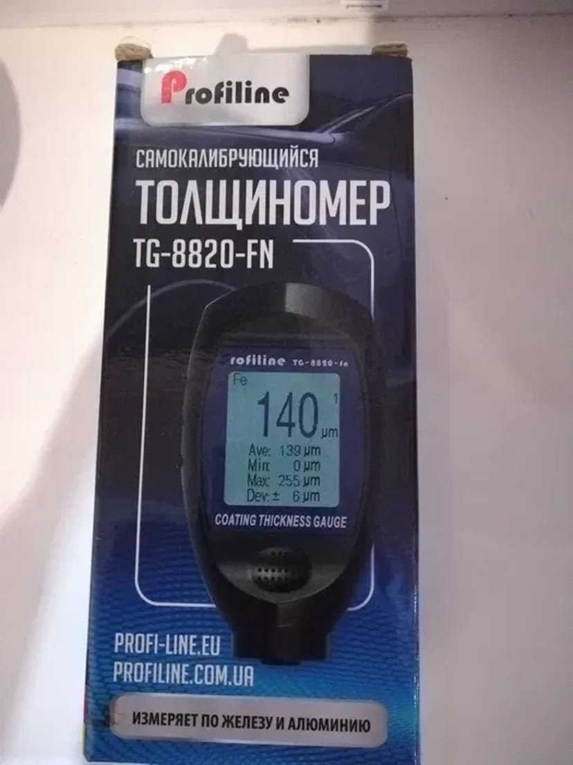 Професійний товщиномір покриттів Profiline TG-488