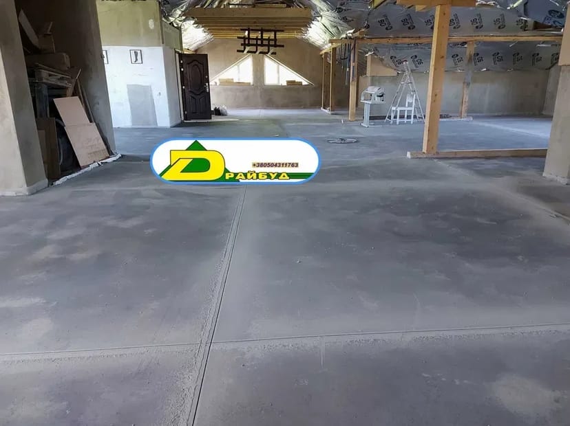 Цементно-піщана стяжка