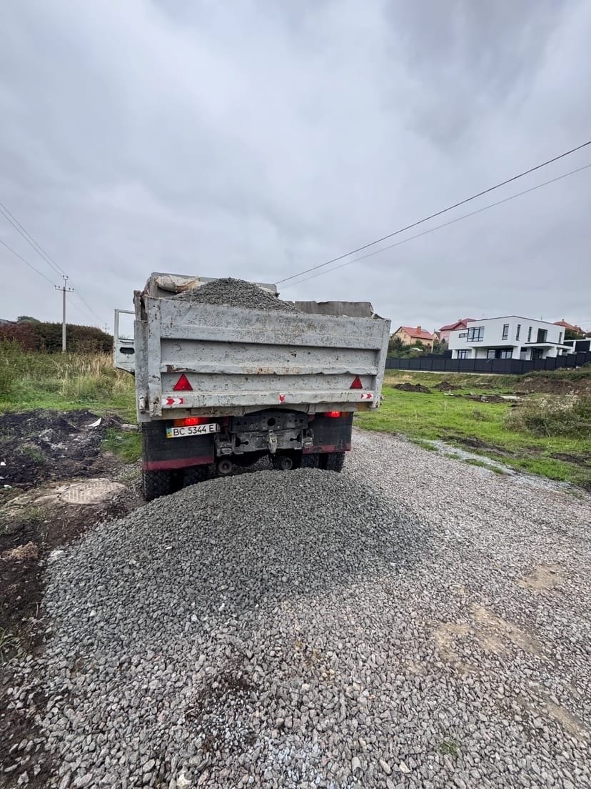 Пісок Щебінь чорнозем бій цегляний зручно швидко якісно