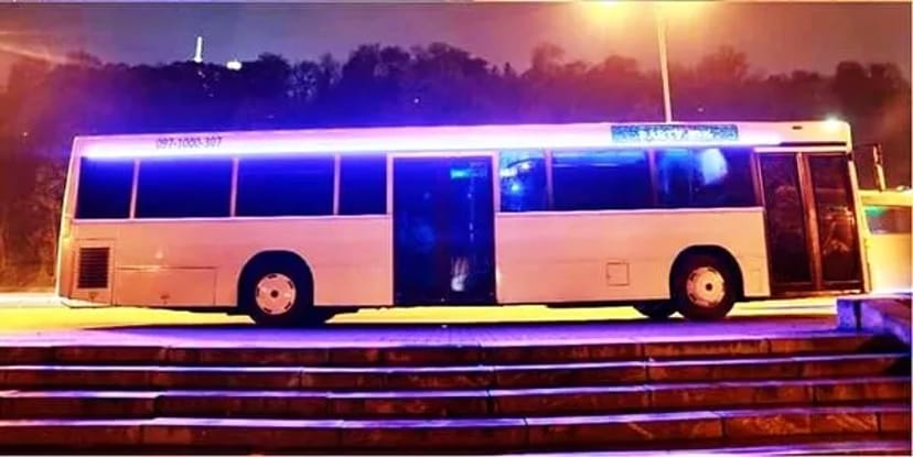 065 Автобус Party Bus Vegas на день народження
