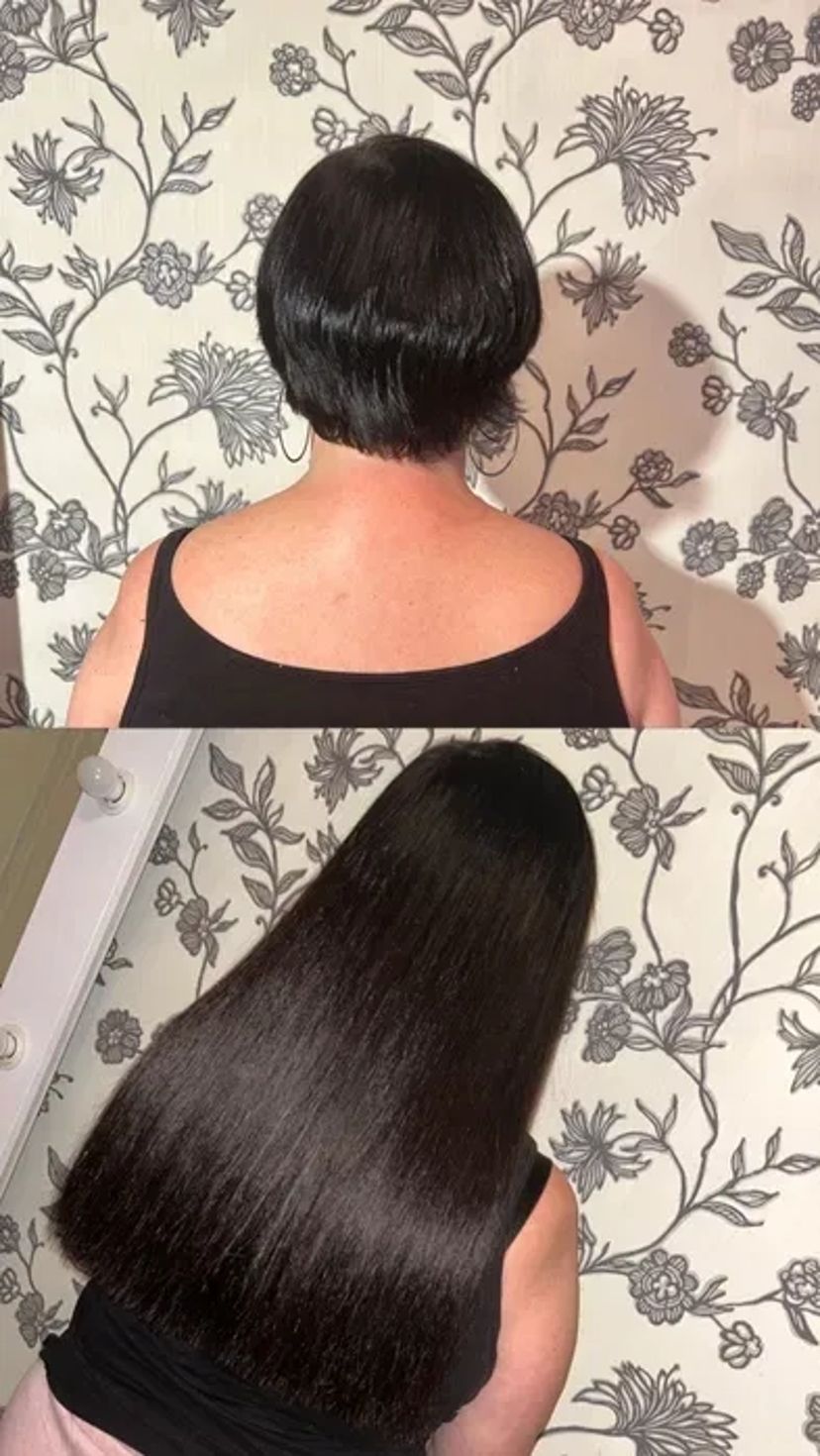 Нарощування біопротеїнового волосся та натурального