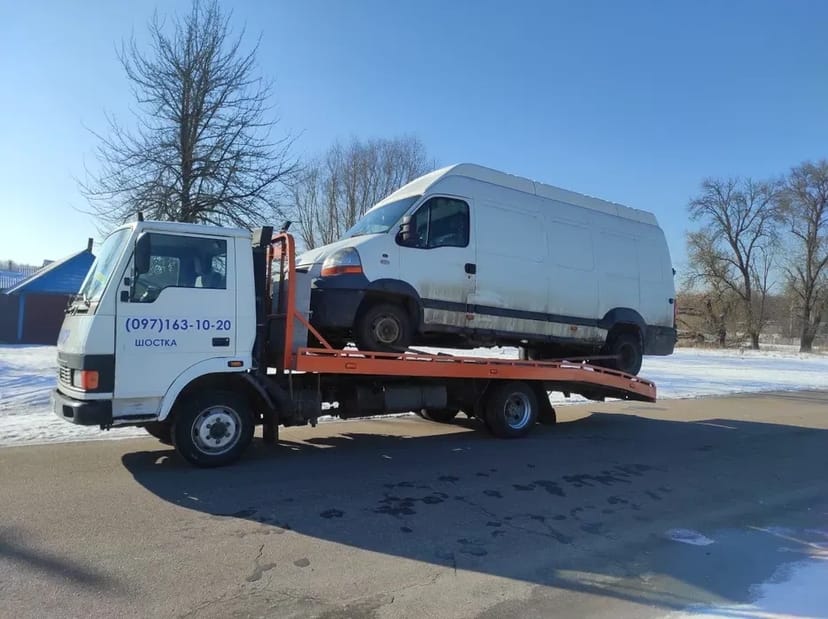 Євакуатор м. Шостка Ямпіль район область