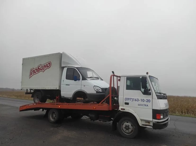 Євакуатор м. Шостка Ямпіль район область