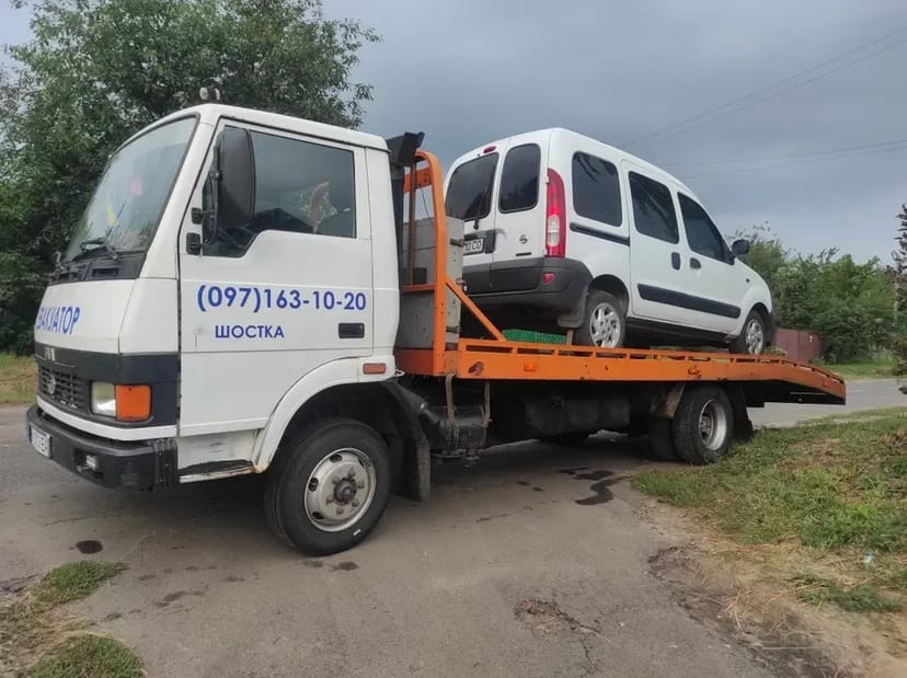 Євакуатор м. Шостка Ямпіль район область