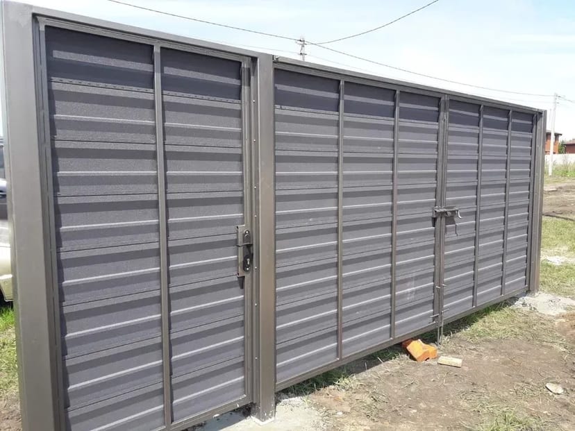 Ворота, хвіртки, європаркан, встановлення євроогорож, тротуарна плитка.