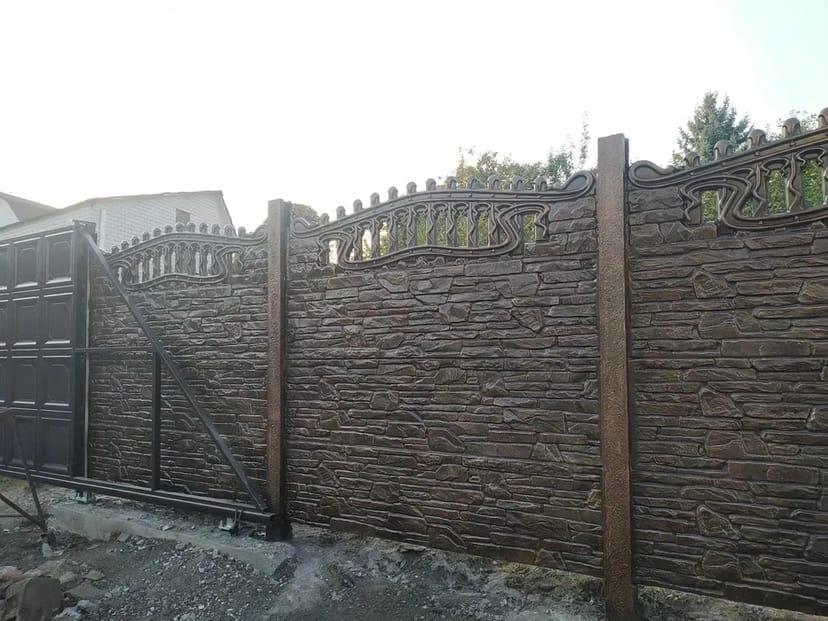 Ворота, хвіртки, європаркан, встановлення євроогорож, тротуарна плитка.