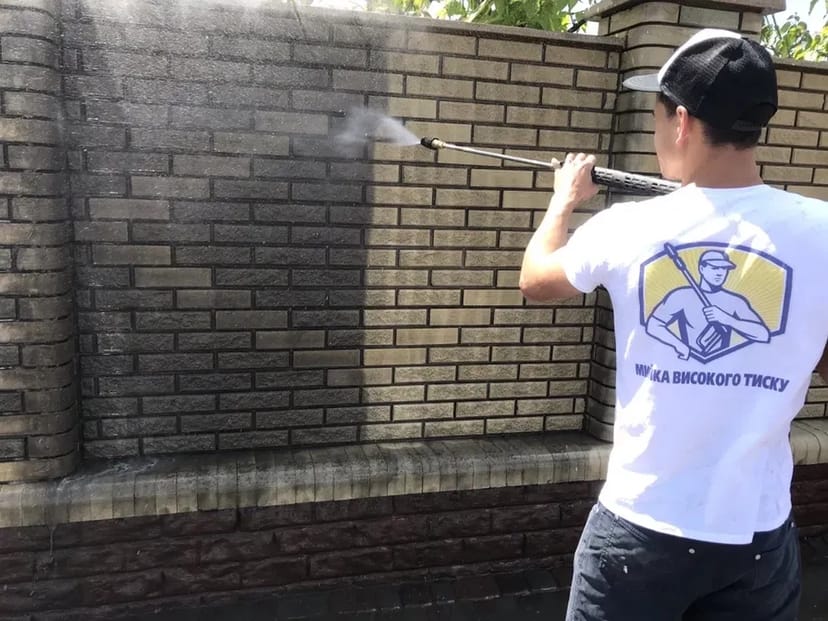 Помити бруківку, миєм плитку, двір, фасад, дах, авто, мойка, високоготиску