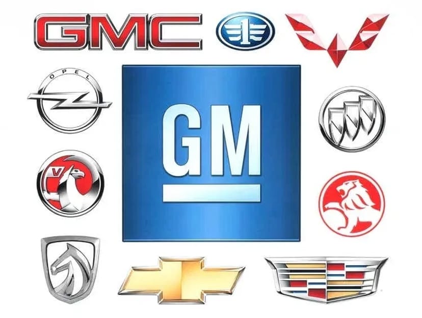 Українізація Русифікація GM, Buick, Cadillac, Chevrolet, GMC, Holden