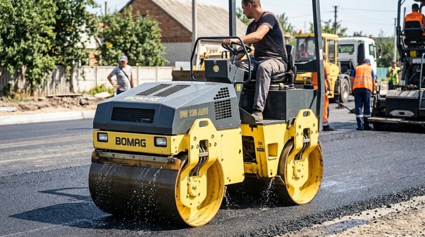 Тандемний каток Bomag BW 125 ADH (4 тонни)