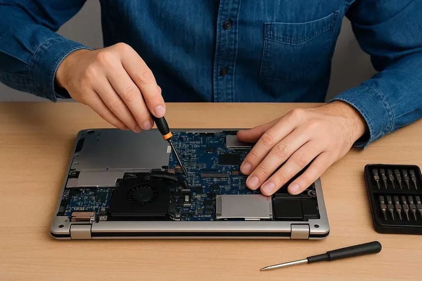 Ремонт ноутбуків та комп'ютерів. Їх модернізація.