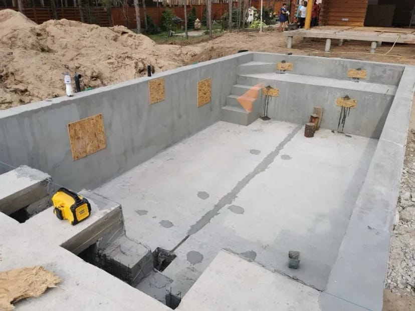 Бетонні роботи Фундамент Вимощення Армопояс Подрорна стіна