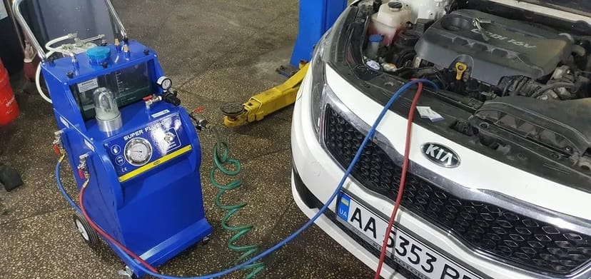 Заправка та ремонт авто кондиціонера. Діагностика Чистка. Промивання.
