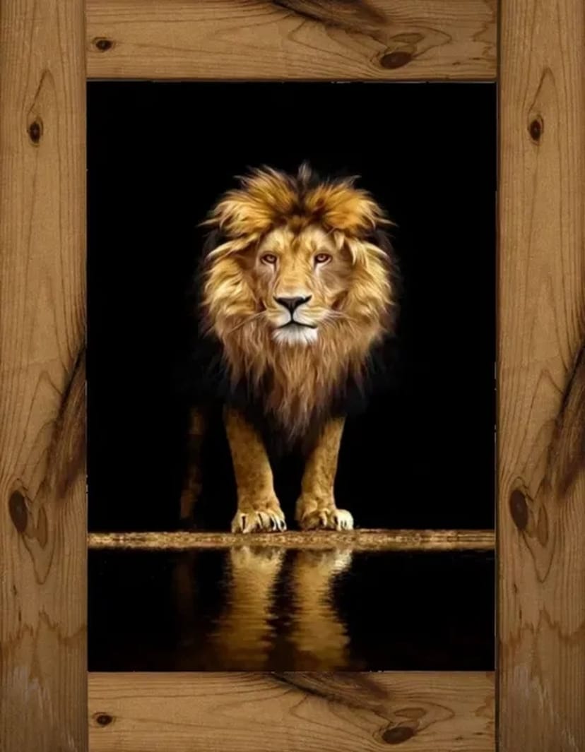 Картини з тваринами, олією на полотні