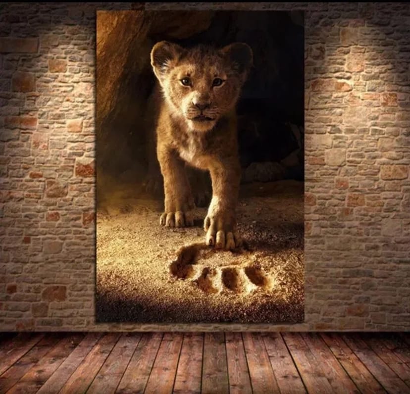 Картини з тваринами, олією на полотні