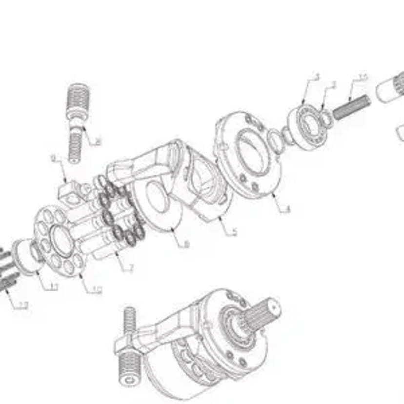 Ремонт гідронасосів Kawasaki K3V63BDT K3V112BDT