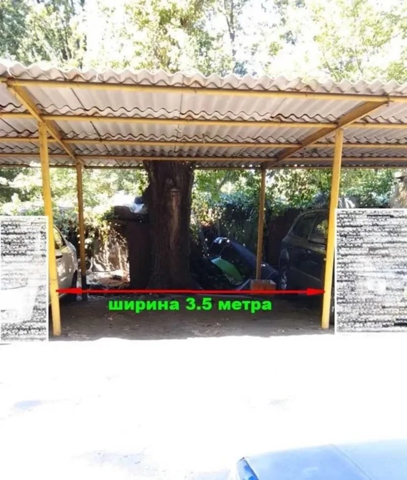 Крите місце для паркування на закритій, охоронній стоянці