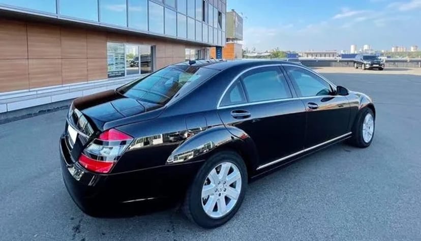 388 Броньоване авто без водія Mercedes W221 S600 GUARD B7
