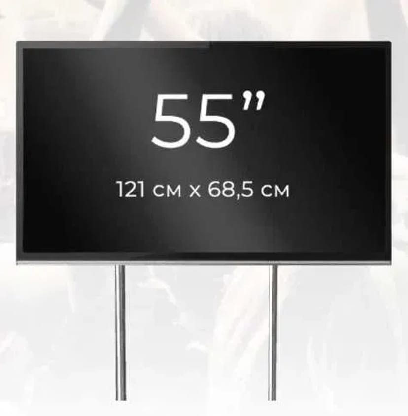 Телевізор екран 55 та 65 Плазма 1 500 грн. По Рівному доставка монтаж