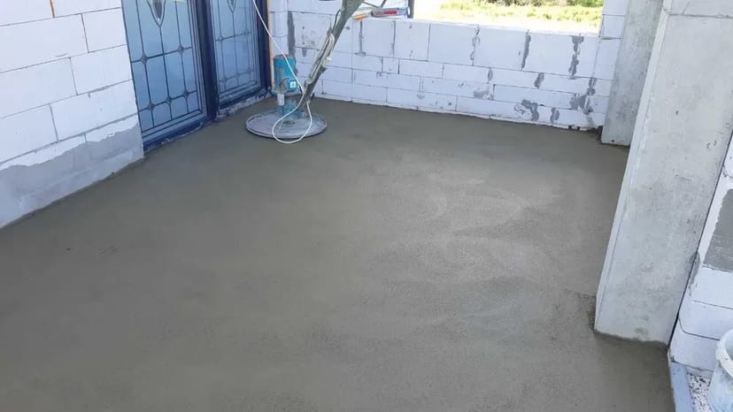 Стяжка підлоги за 1 день напівсуха Хмельницький, полусухая стяжка пола