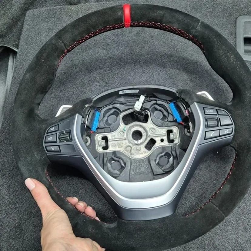 Перетяжка руля керма , можно поштою. Якісно та професійно