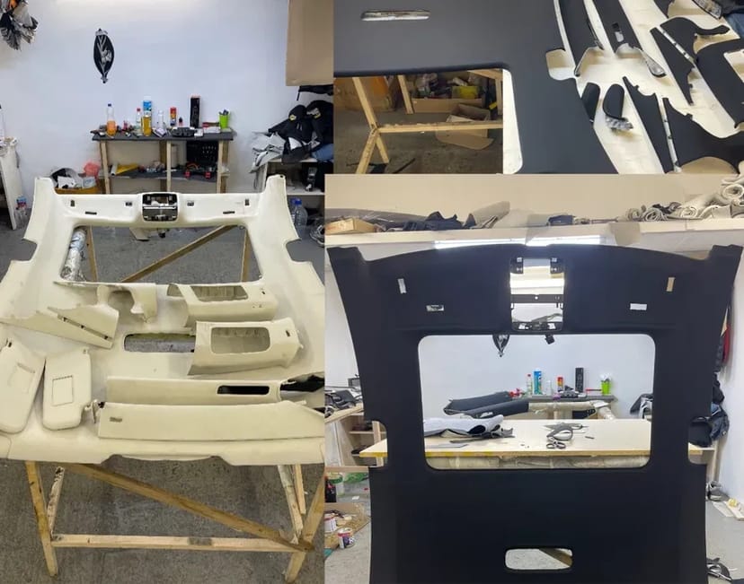 Перетяжка потолка авто, качественная работа цена от 2900 Киев.